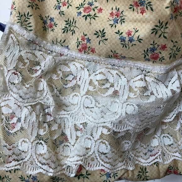 Handmade Cute Floral Cotton Shoulder Bag Purse - Picture 4 of 10